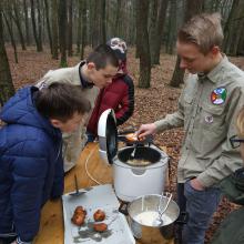 Oliebollen bakken