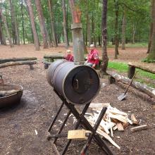 Pizza oven is er klaar voor!