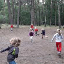 Lekker rennen op het speelveld