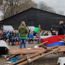 Installatie van de welpen