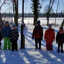 Openen in de sneeuw