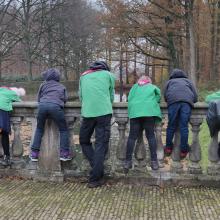 Bij Huize Voorst was er veel te zien, ook in het water.