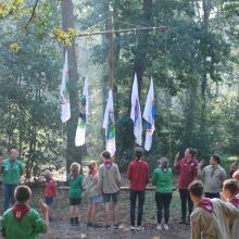 De opening met alle speltakken